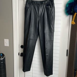 Jones New York Leather pant